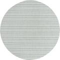 Unique Loom Maia Indoor/Outdoor Striped Rug Teal/Ivory 10 Round Striped Contemporary Perfect For Patio Deck Garage Entryway