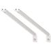 ClosetMaid 56606 12-Inch Support Brackets for Wire Shelving 2-pack White