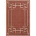 Artistic Weavers Alfresco Solid Area Rug Rust 2 3 x 4 6