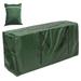 Miuline Furniture Cushion Storage Bag 210D Polyester Cloth Waterproof Patio Cushion Storage Bag Rectanglar Lightweight Zipped Carry Case