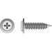 Hillman #8 x 3/4 In. Zinc Modified Truss Head Needle Point Lath Screw (100 Ct.)