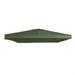 Garden Winds Universal Single-Tiered Replacement Gazebo Canopy Top Green RipLock 350