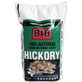 B & B Charcoal 00121 Hickory Wood Smoking Chips 180 Cubic Inch