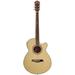 Oscar Schmidt OG10CEN-A-U Concert-Size Cutaway Acoustic-Electric Guitar - Natural