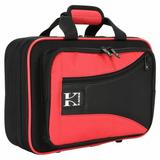 Kaces KBO-CLRD Lightweight Hardshell Clarinet Case Red