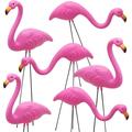JOYIN Flamingo Garden Statues Small Pink Flamingo Yard Decor Stakes