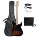 Winado 39 Stylish Electric Guitar + Amplifier + Guitar Bag + Guitar Strap + Tool for Beginners