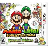 Mario & Luigi Superstar Saga + Bowsers Minions - Nintendo 3Ds