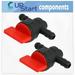 2-Pack 698183 Fuel Shut Off Valve Replacement for Murray 309029x11E (10/30) 30 Lawn Tractor - Compatible with 494768 Fuel Cut Off Shut Off Valve