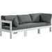 Meridian Furniture Nizuc Grey Outdoor Patio Modular Sofa