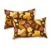 Timberland Floral 19 x 12 in. Outdoor Rectangle Throw Pillow (Set of 2) by Greendale Home Fashions