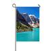 PKQWTM Lake Rocky Mountains Moraine Lake Banff National Park Canada Yard Decor Home Garden Flag Size 12x18 Inches
