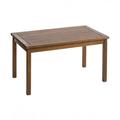 Plow & Hearth Lancaster Eucalyptus Wood Outdoor Coffee Table - Natural