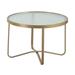 Elle Decor Mirabelle Outdoor Coffee Table in French Gold