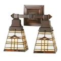 Meyda Tiffany 98200 Arrowhead Mission 2 Light Wall Sconce 12 Width