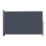 OverPatio 71 x 118 Retractable Side Awning Wind-Gray