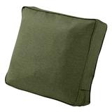 Classic Accessories Montlake FadeSafe 4 x 21 Heather Fern Green Square Lounge Chair Outdoor Seating Cushion with Zipper