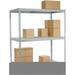 Nexel Industries WR4488 3 Tier Wide Span Storage Rack- Gray - 48 x 48 x 96 in.