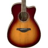 Yamaha FSC-TA TransAcoustic Concert Cutaway Acoustic-Electric Guitar Brown Sunburst