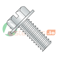 1/4-20 x 1 1/4 Machine Screws / Slotted / Hex Washer Head / Steel / Zinc (Quantity: 1 500 pcs)