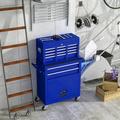Docooler High Capacity Rolling Tool Chest with Wheels and Drawers 8-Drawer Tool Storage Cabinet
