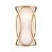 Elk Home 9-Inch Wide Ringlets Sconce Modern/Contemporary Matte Gold