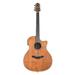 Crafter Silver Series 100 Dreadnought Cutaway Acoustic Electric Guitar - Brown