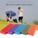 Cheers.US Foldable Folding Outdoor Camping Mat Seat Foam XPE Cushion Portable Waterproof Chair Picnic Hiking Outdoor Camping Mat Pad