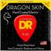 DR Strings Dragon Skin (2 Pack) Light Coated Electric Guitar Strings (9-42)