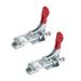 2 Pcs Hand Tool Latch Action Toggle Clamp Quick-Release Clamp 700 lbs/320kg Holding Capacity