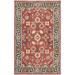 Avalon Home Acadia Floral Border Handcrafted Wool Area Rug or Runner