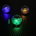 Solar Powered Floating Pond Light Waterproof LED Solar Garden Pool Night Lamp Hanging Ball Light For Garden Yard Path Swimming Pool (Colorful Light)