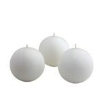 2 in. White Citronella Ball Candles -12pc-Box