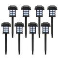 Topcobe 8PCS Modern Palace lantern for Home Easy to Install Black