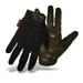 Boss Unisex Indoor/Outdoor Diamond Grip Mechanics Glove Black M 1 pair