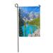 LADDKE Blue Canada Lake Moraine Ab Banff Landscape Beautiful Garden Flag Decorative Flag House Banner 12x18 inch