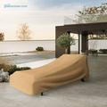 Patio Extra Large Outdoor Chaise Lounge Cover - Outdoor Patio Chaise Lounge Washable - Heavy Duty Furniture 86 Inch Chaise Cover