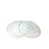 12 Clear Plastic Tortilla Warmers with Lids for Parties Home or Gifts - 7.5 inches x 7.5 inches x 1.25 inches