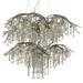 18 Light 2-Tier Chandelier in Organic Style 27.5 inches High By 40 inches Wide-Mystic Gold Finish Bailey Street Home 170-Bel-4362039