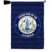 Air Force Proud Dad Airman Garden Flag Set National Guard 13 X18.5 Double-Sided Yard Banner