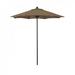 California Umbrella 96 Brown Solid Print Octagon Market Patio Umbrella