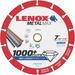 LENOX Tools METALMAX Cut Off Wheel Diamond Edge 7-Inch x 7/8-Inch 1972924