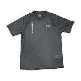 Under Armour Men s Relaxed Fit Moisture Wicking Breathable Tech Tee Shirt 1326413 (Solid Black L)