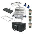 Magma A10-1292 Padded 12 x 18 Inch Rectangular Grill Gear Carrying Case Black