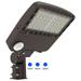 150W LED Parking Lot Light 21750Lumen LED Street Pole Light Adjustable Slip Fitter 5000K LED Shoebox Area Light Outdoor Lighting Waterproof IP-67 AC100-277V UL&DLC 5 Yr Warranty