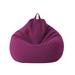 COUTEXYI 1pc Classic Sofa Chairs Lazy Lounger Bean Bag Storage Chair Indoor Outdoor for Home Garden Lounge Living Room