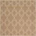 Mark&Day Outdoor Area Rugs 7x7 Liam Cottage Indoor/Outdoor Camel Square Area Rug (7 3 Square)