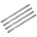 Uxcell 7mm Cutting Dia Round Straight Shank Cemented Carbide Twist Drill Bit 130mm Length 4 Pack