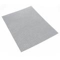 Grofry 30x40cm Heat Resistant Non-stick Barbecue Grilling Mat Outdoor Picnic Camping Silver