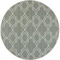 Mark&Day Outdoor Area Rugs 7ft Round Liam Cottage Indoor/Outdoor Sage Area Rug (7 3 Round)